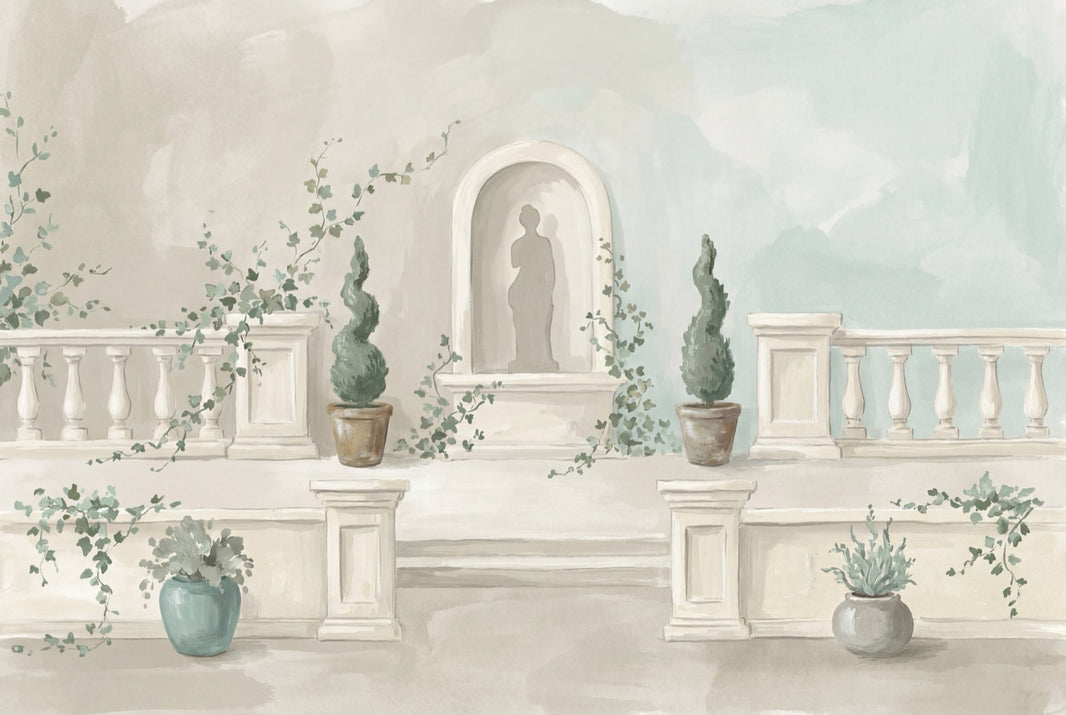 Walls Wallpaper Balcony Terrace Removable Wall Decor pattern artwork