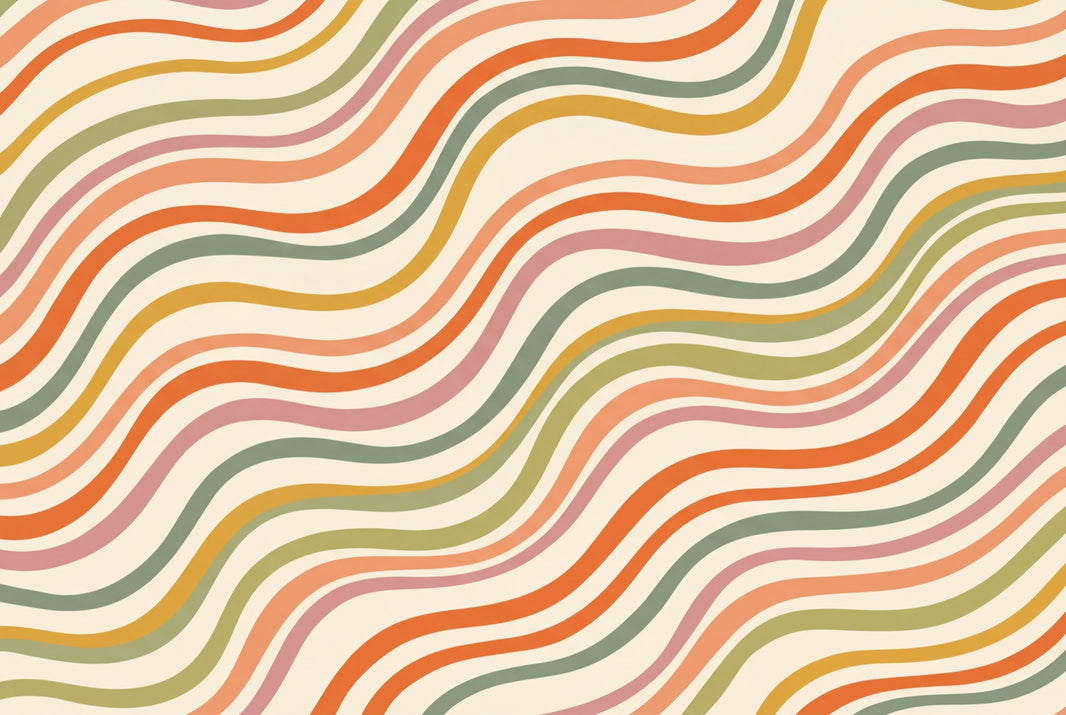 Mid Century Modern Wallpaper Retro Vintage Wall Mural pattern artwork