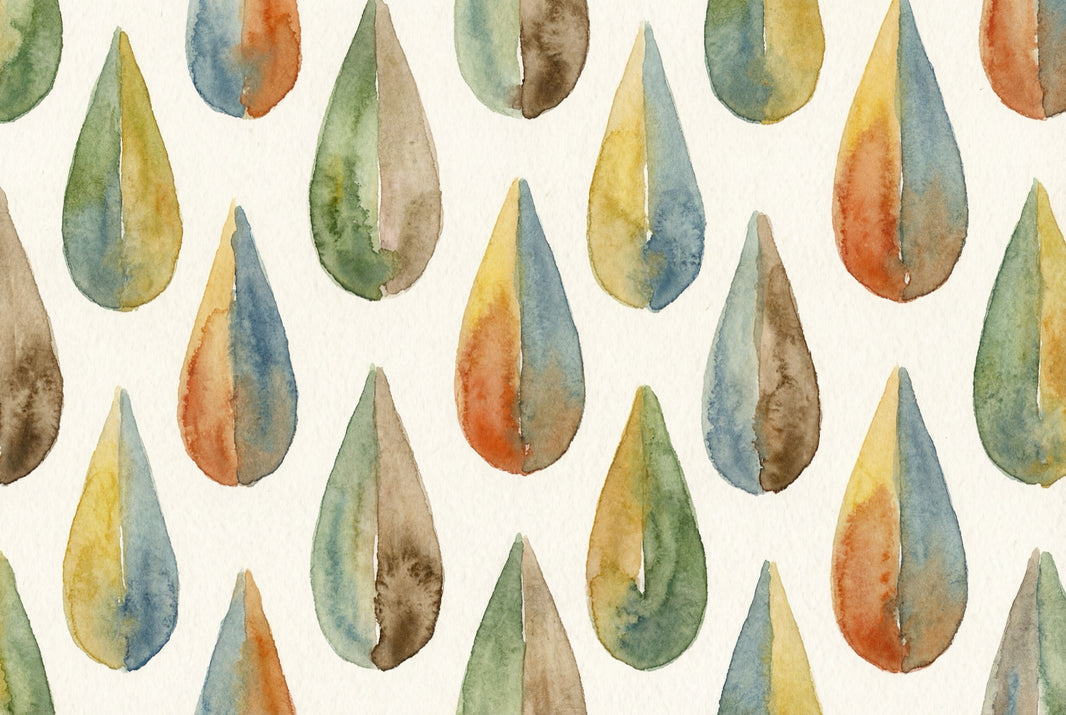Paper Texture Wallpaper Watercolor Abstract Removable Wall Decor pattern artwork