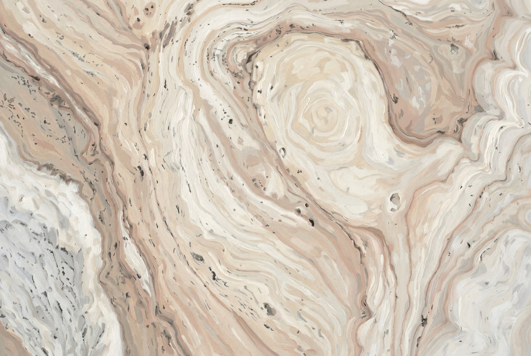 Marble Effect Wallpaper Abstract Swirl Beige Neutral Wall Mural pattern artwork
