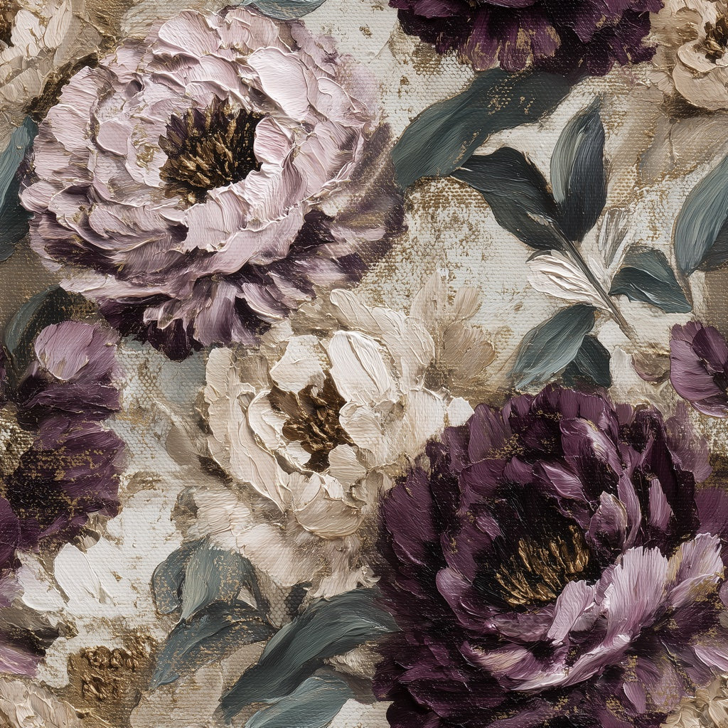 Muted Green Wallpaper Vintage Floral Wall Decor pattern artwork