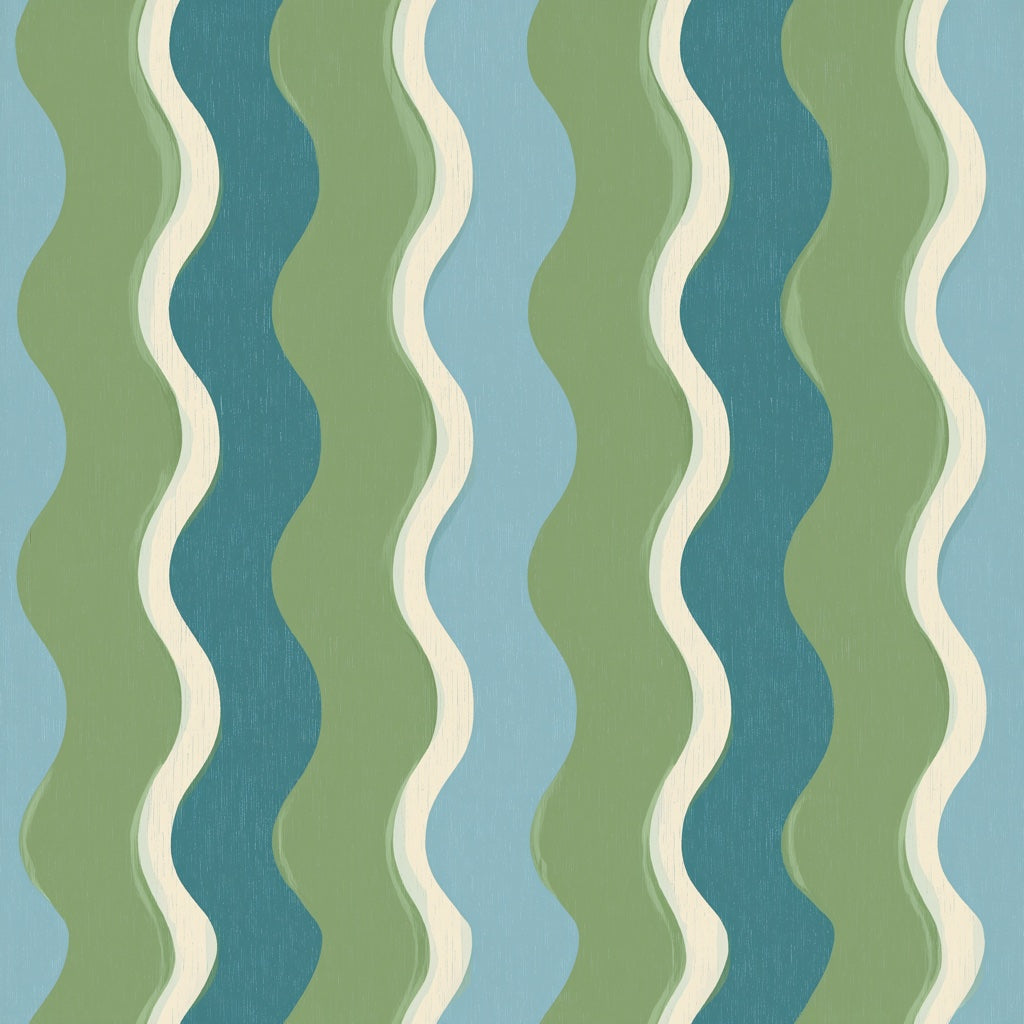 Mid Century Modern Wallpaper Retro Modern Decorative Mural pattern artwork