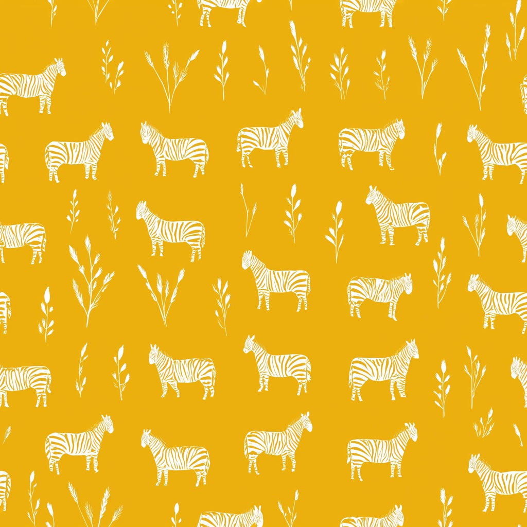 Zebra Wallpaper Safari Animal Print Decorative Mural pattern artwork