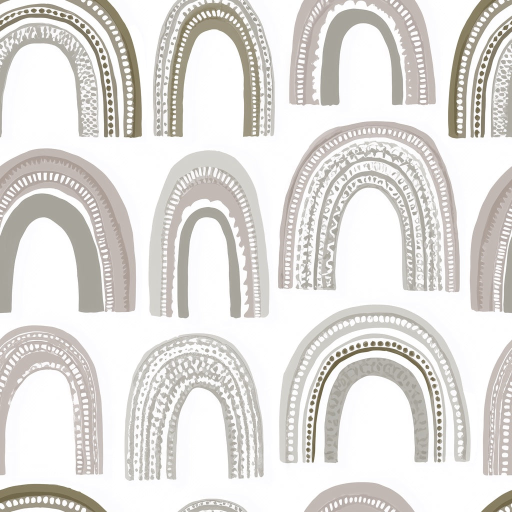 Geometric Wallpaper Arches Removable Abstract Wall Decor pattern artwork