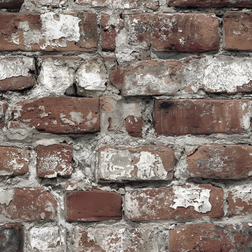 Brick Wall Wallpaper Rustic Removable Industrial Wall Decor pattern artwork