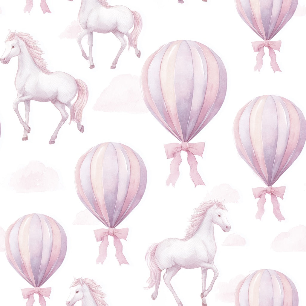Whimsical Wallpaper Pastel Removable Fantasy Wall Decor pattern artwork
