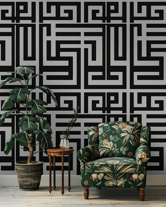 Geometric Wallpaper Patterns: Which Room, Which Design?