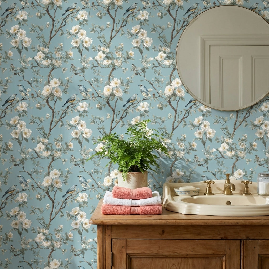 Floral Wallpaper in the Living Room: Outdated or Timeless?