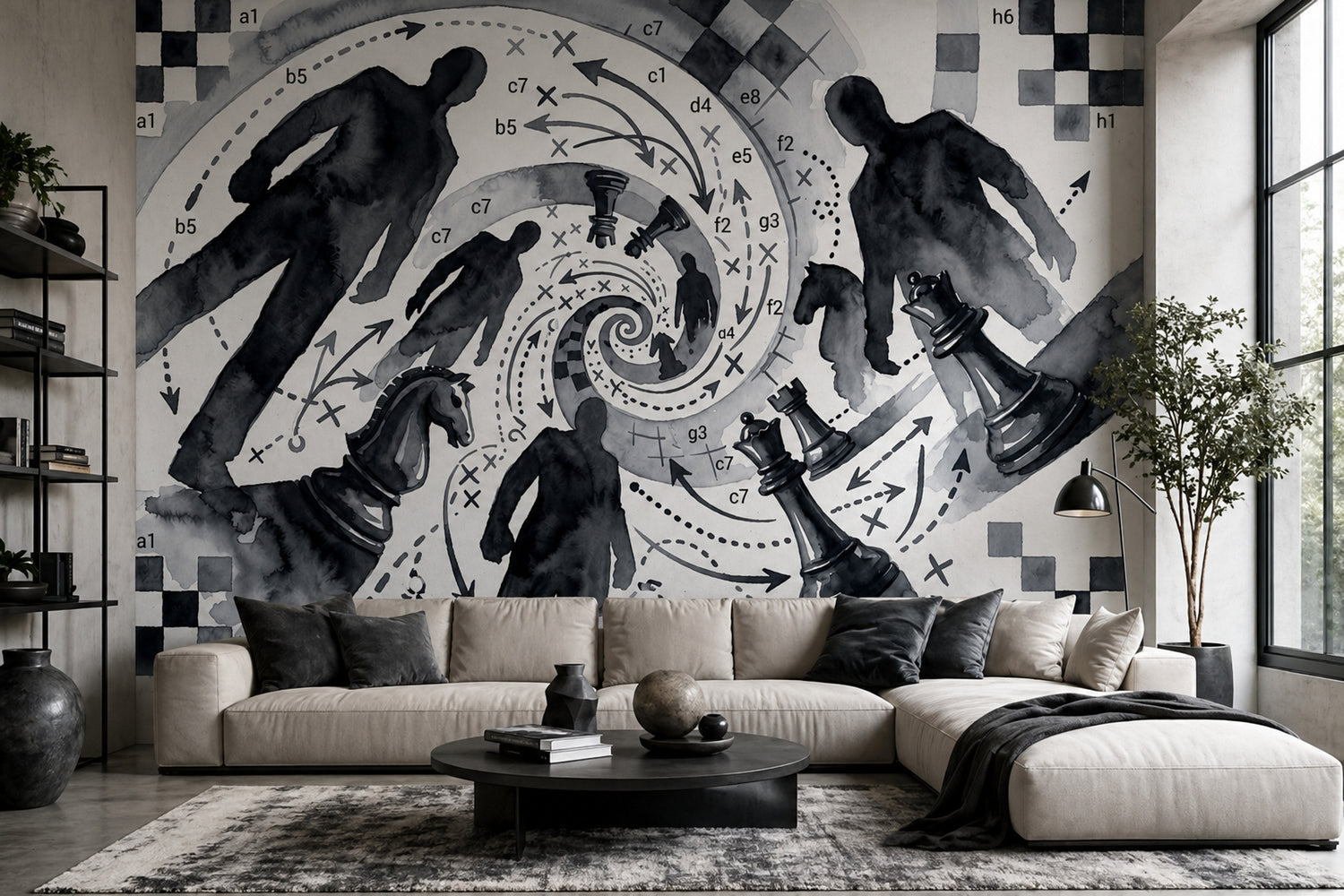 Contemporary Style Wall Murals