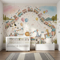 Trains Wall Murals