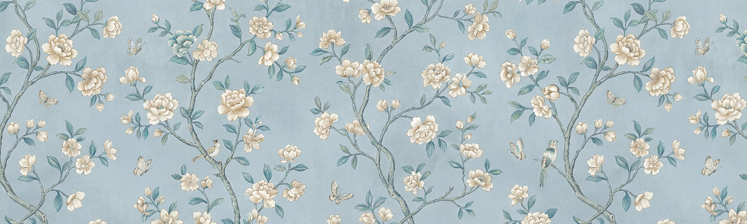 Vintage Floral Wall Murals