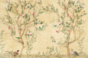 Birds and Branches Wallpaper Chinoiserie Wall Mural design