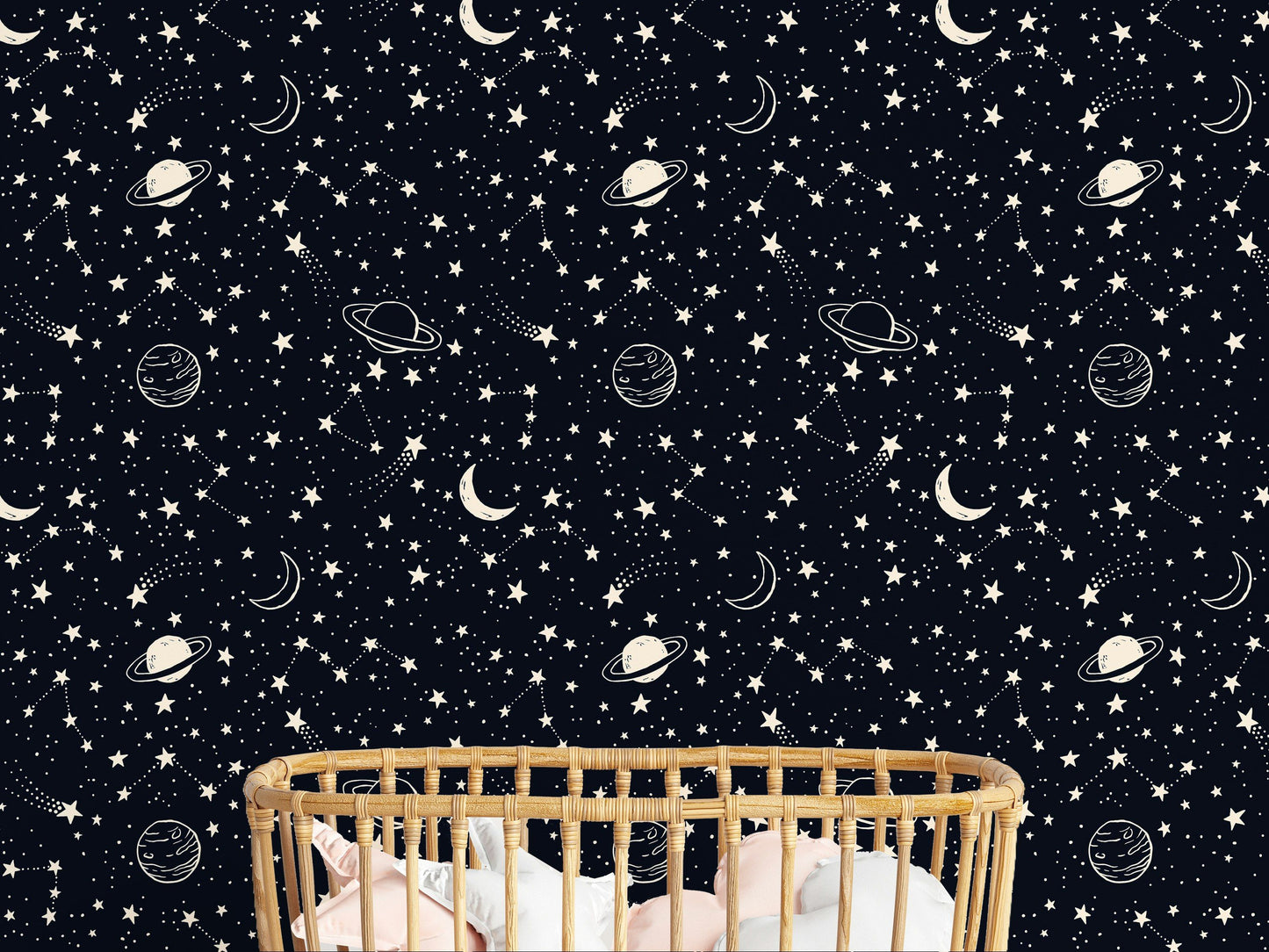 Space Constellation Wallpaper Galaxy Planet Wall Mural