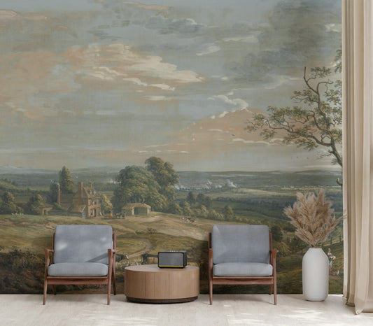 Classic Countryside Wallpaper Maidstone Scenic Wall Decor