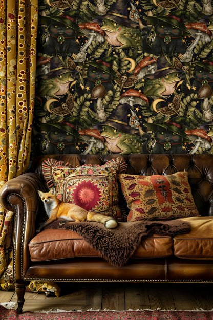 Dark Enchanted Forest Creatures Fantasy Wallpaper