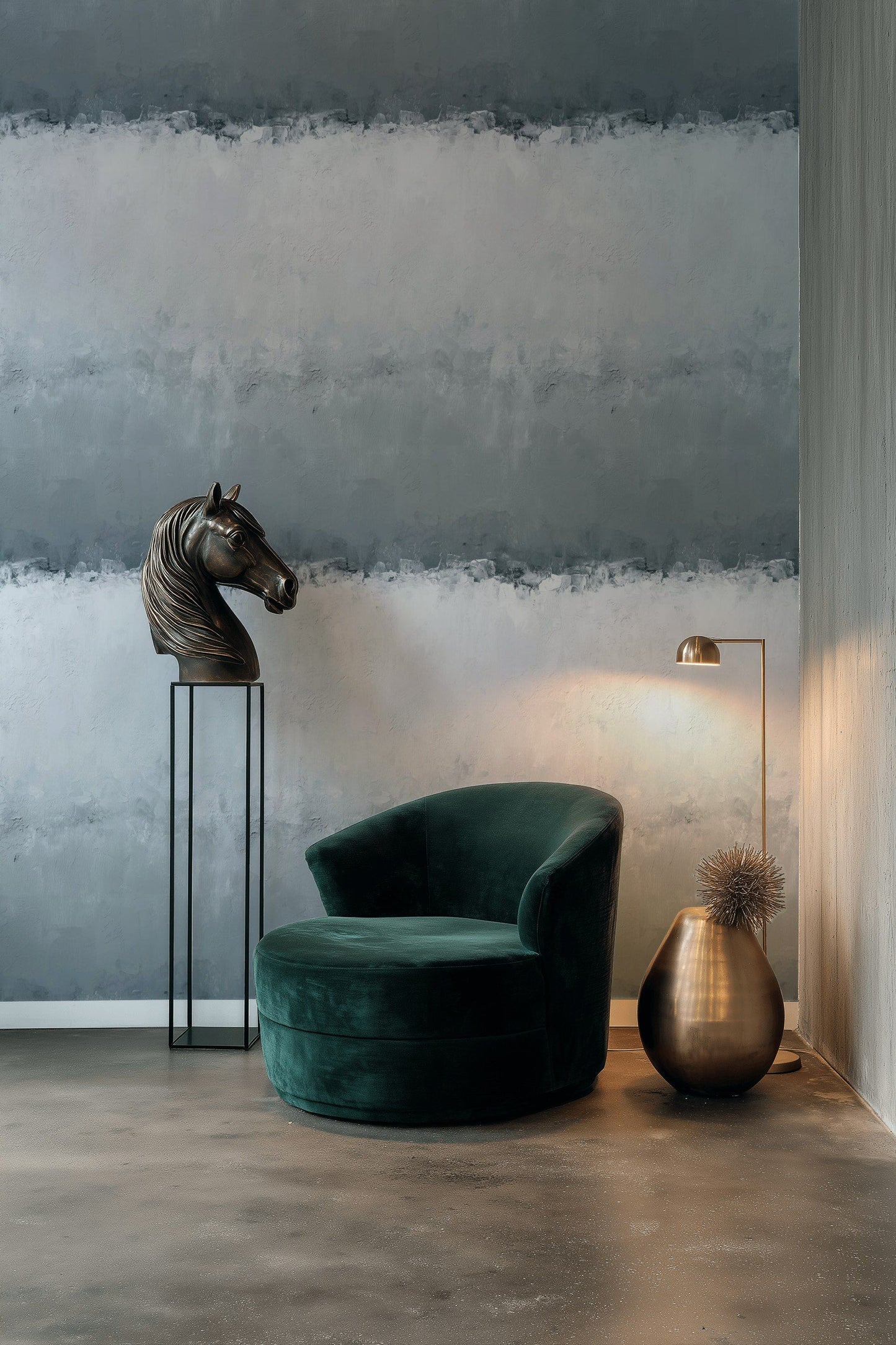 Abstract Texture Wallpaper Gray And White Minimal Wall Mural