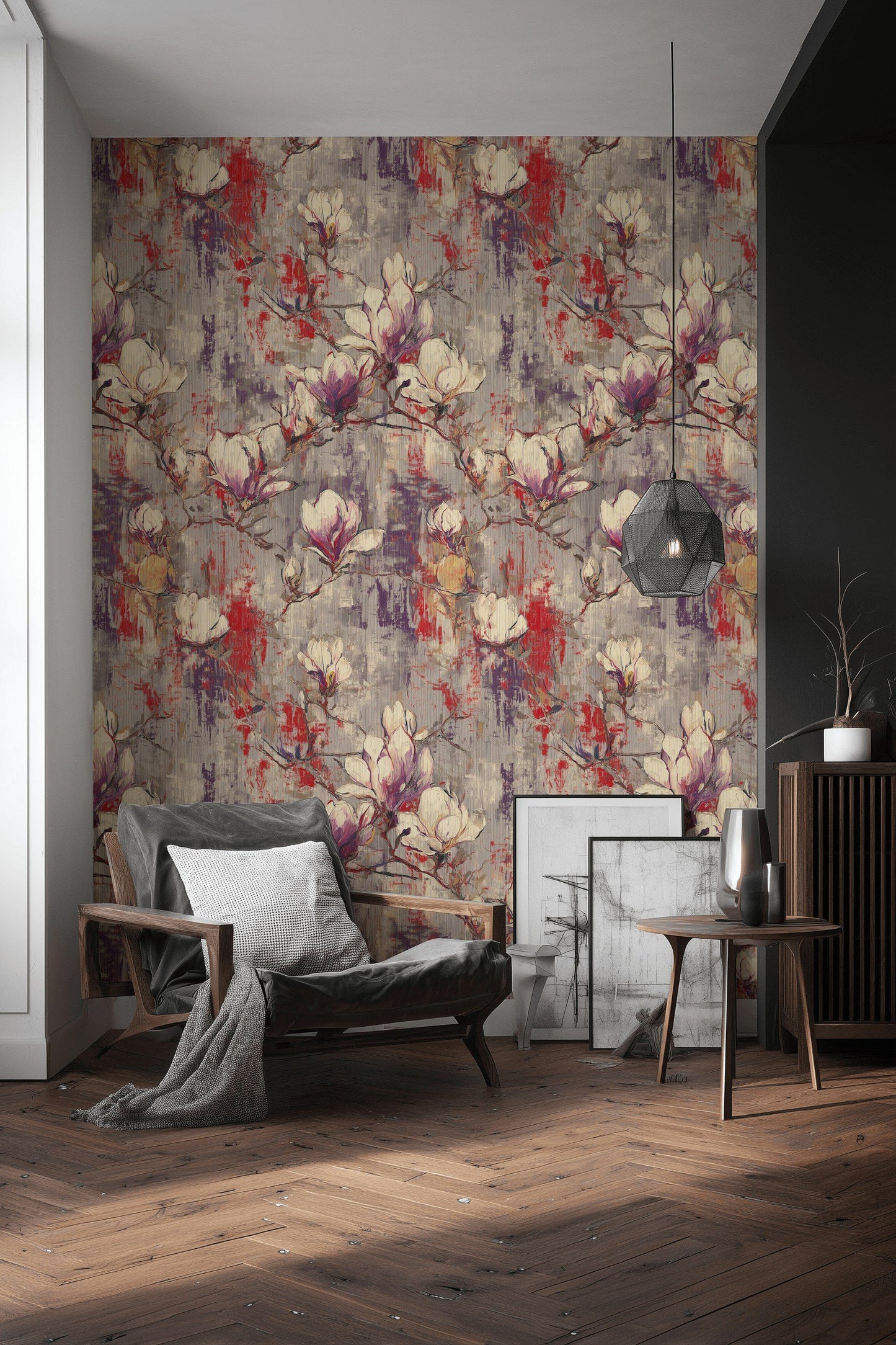 Magnolia Blossom Wallpaper Floral Wall Mural
