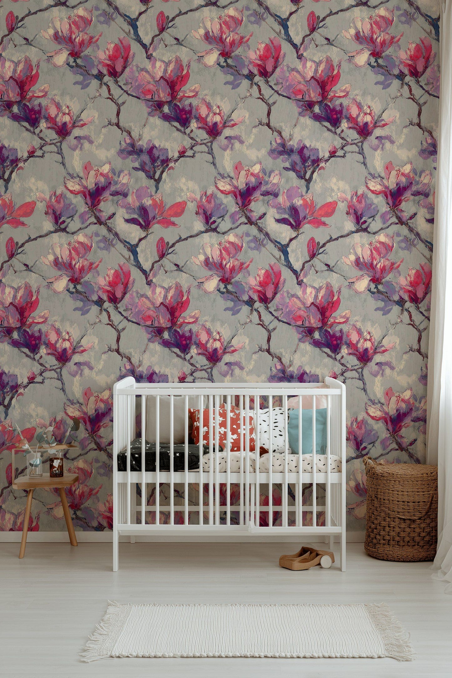 Magnolia Blossom Wallpaper Botanical Wall Mural