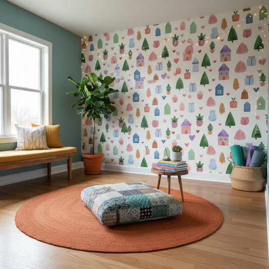 Modern Wallpaper Abstract Bohemian Wall Mural