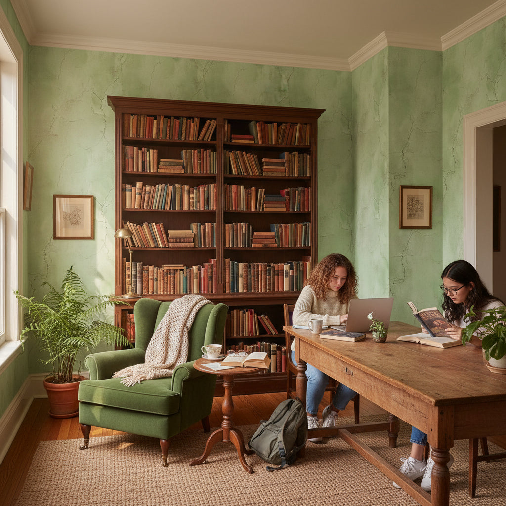 Abstract Pattern Wallpaper Vintage Rustic Mural