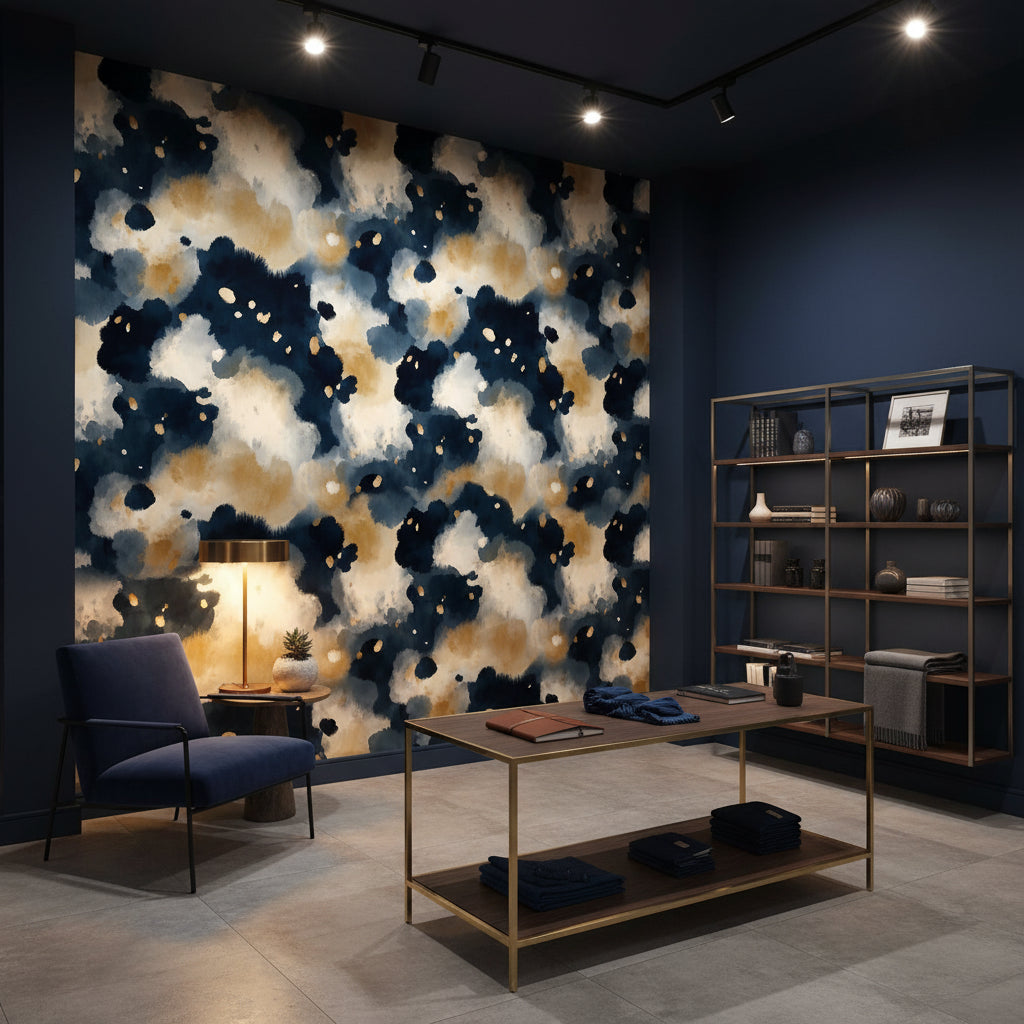 Abstract Pattern Wallpaper Artistic Modern Wall Decor