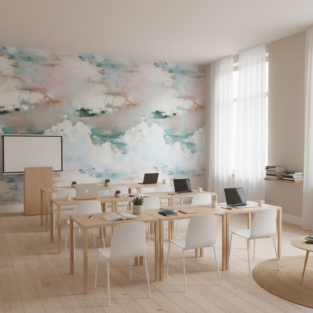 Abstract Wallpaper Modern Removable Contemporary Wall Double Roll