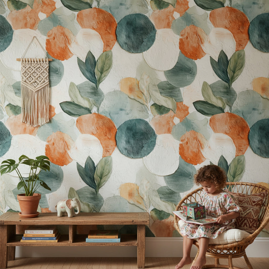 Geometric Wallpaper Modern Removable Textured Wall Double Roll