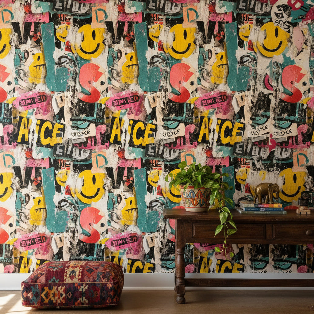 Posters Wallpaper Graphic Abstract Decorative Mural