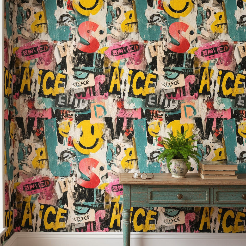 Posters Wallpaper Graphic Abstract Decorative Mural