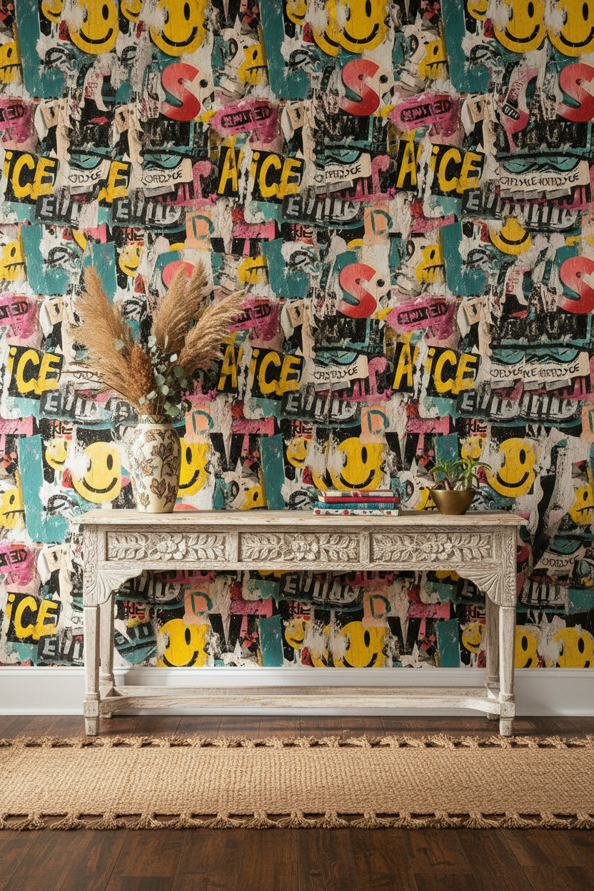 Posters Wallpaper Graphic Abstract Decorative Mural