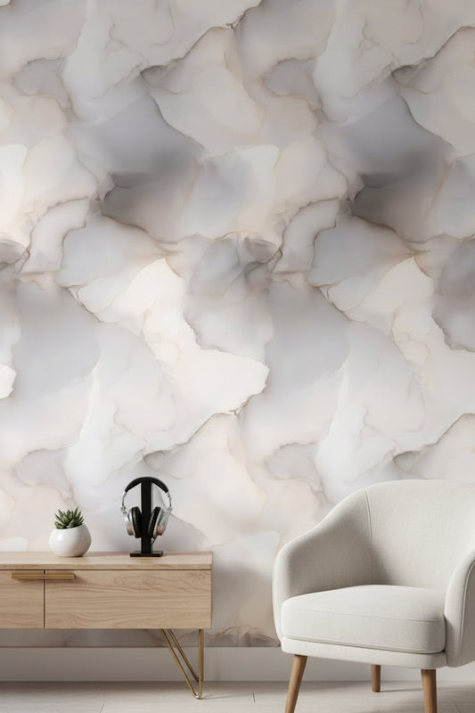 Abstract Wallpaper Minimalist Mural Modern Wall Decor