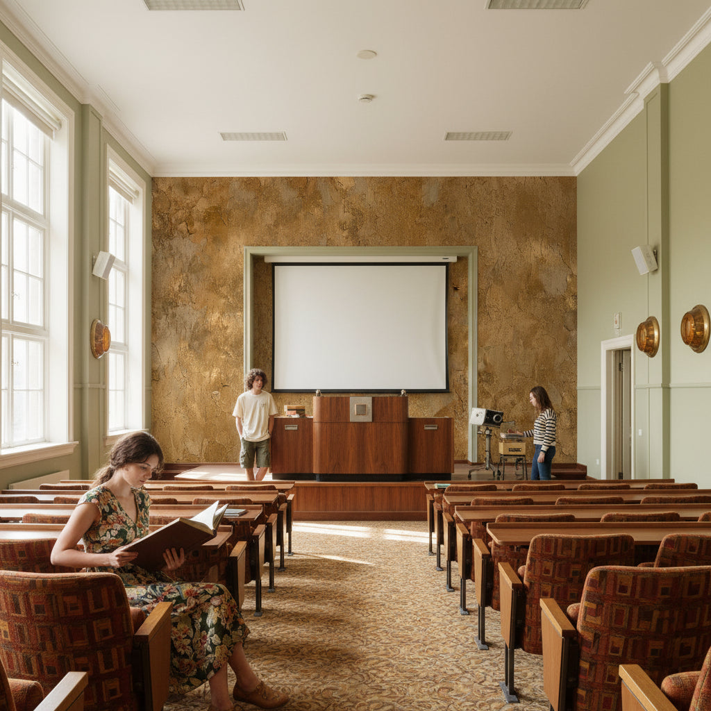 Abstract Pattern Wallpaper Vintage Textured Wall Mural