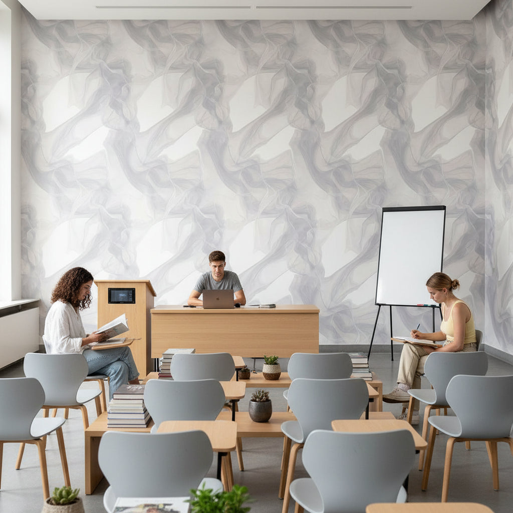 Abstract Wallpaper Marble Minimalist Removable Wall Decor