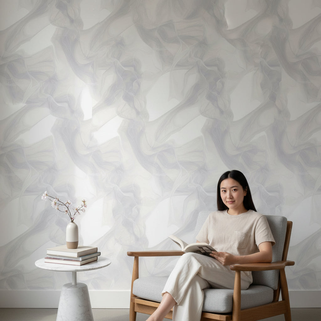 Abstract Wallpaper Marble Minimalist Removable Wall Decor