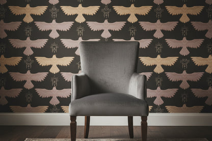 Celestial Wallpaper Geometric Bohemian Decorative Mural