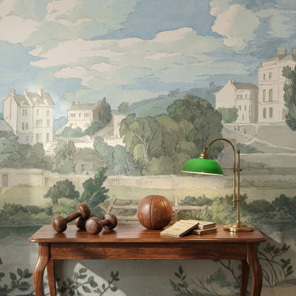 Landscape Wallpaper Vintage Countryside Wall Mural