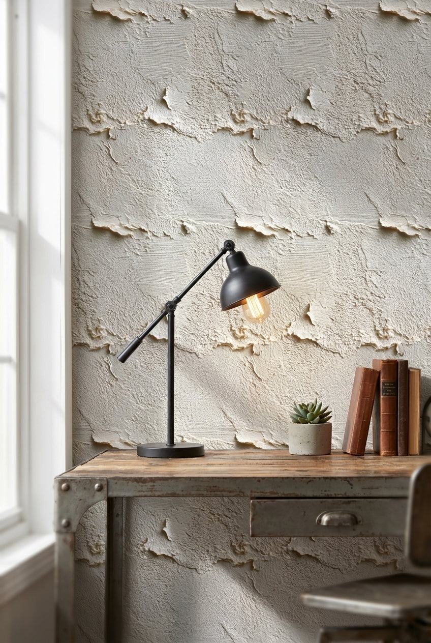Abstract Pattern Wallpaper Rustic Removable Beige Wall Mural