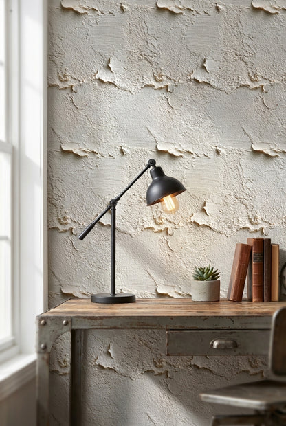 Abstract Pattern Wallpaper Rustic Removable Beige Wall Mural