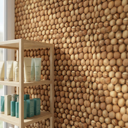 Coconuts Wallpaper Natural Tropical Decorative Mural