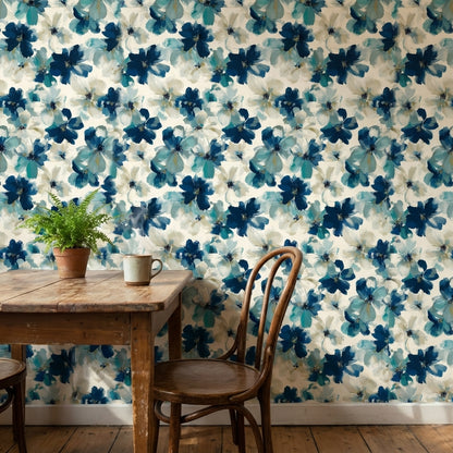 Floral Wallpaper Abstract Modern Decorative Mural