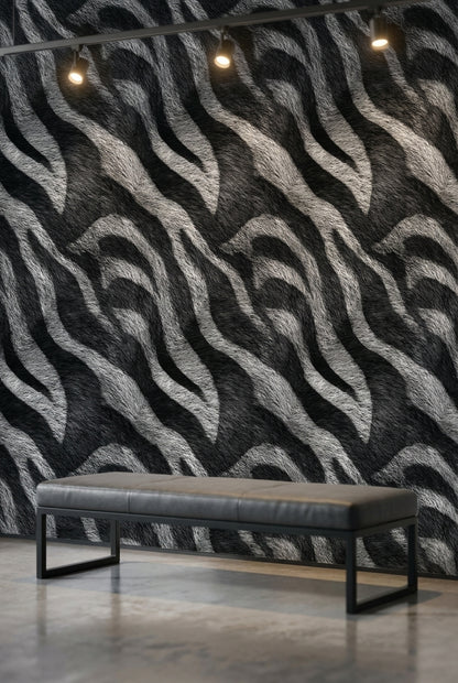 Animal Print Wallpaper Modern Bold Decorative Mural