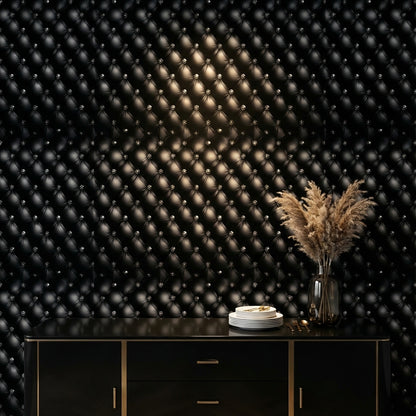 Tufted Wallpaper Glamorous Luxury Wall Decor