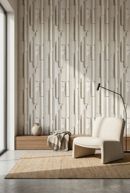 Geometric Wallpaper Modern Abstract Decorative Mural