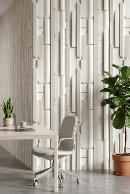 Geometric Wallpaper Modern Abstract Decorative Mural