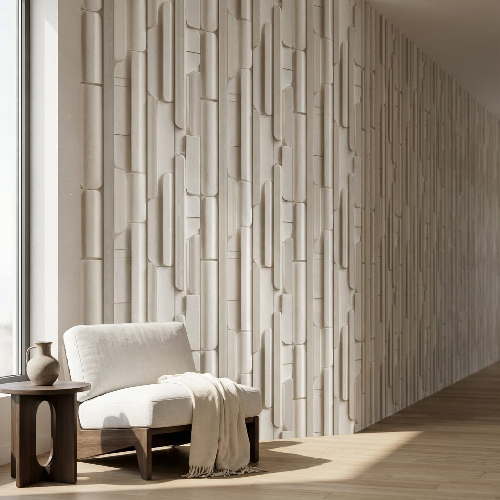 Geometric Wallpaper Modern Abstract Decorative Mural