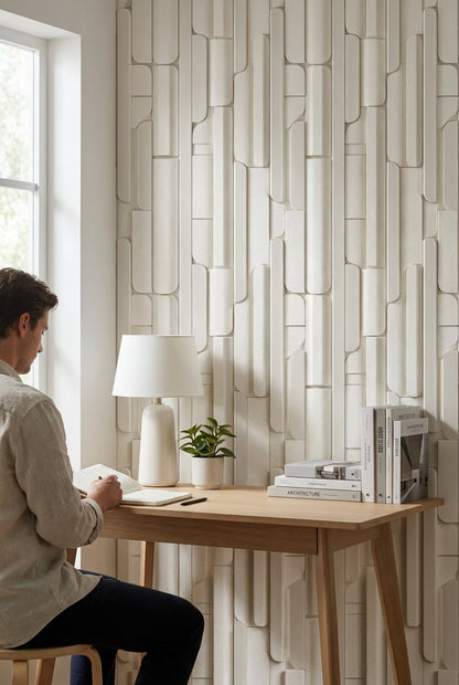 Geometric Wallpaper Modern Abstract Decorative Mural