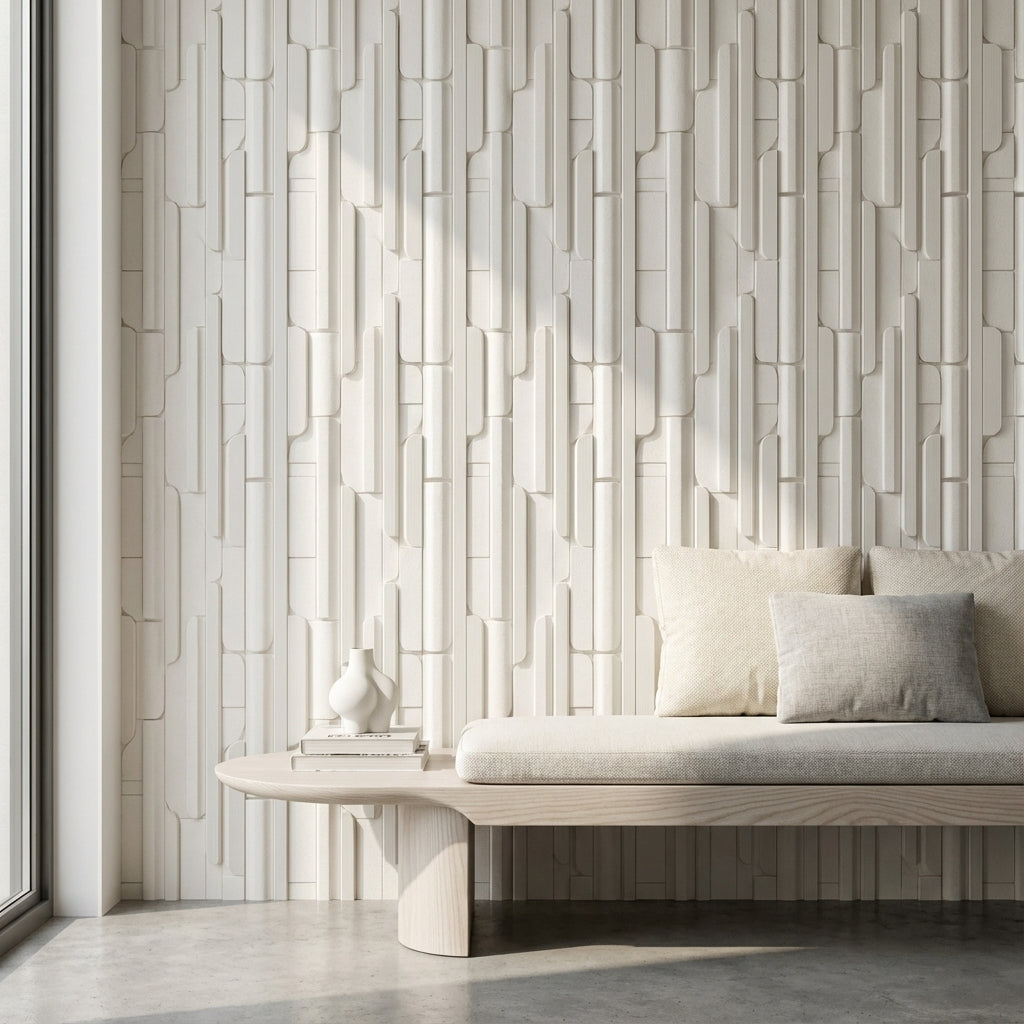 Geometric Wallpaper Modern Abstract Decorative Mural