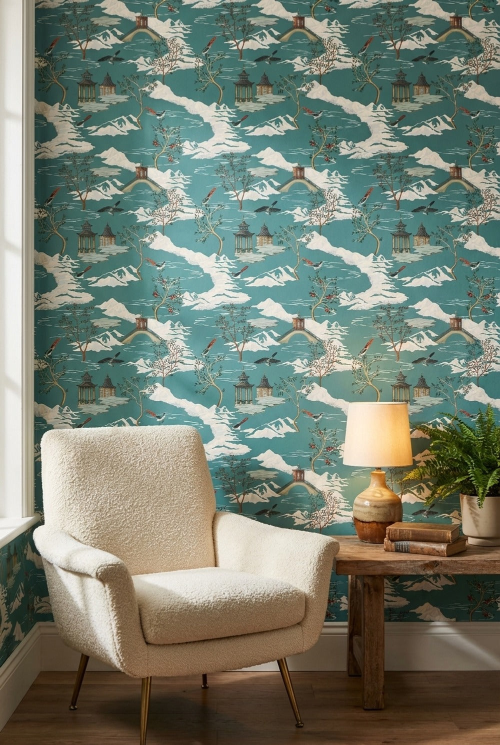 Scenic Landscape Wallpaper Mountain Wall Mural