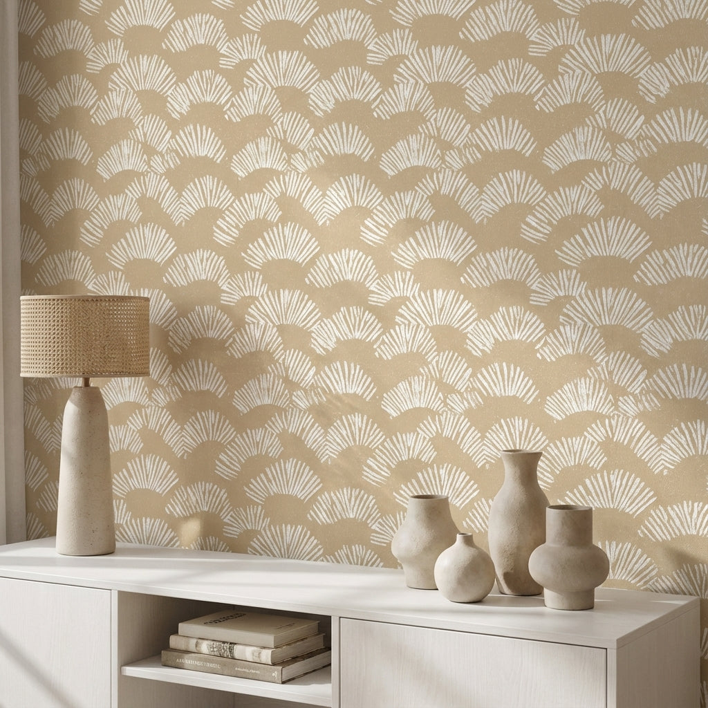 Geometric Wallpaper Abstract Contemporary Wall Decor