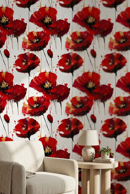 White Background Wallpaper Abstract Decorative Mural